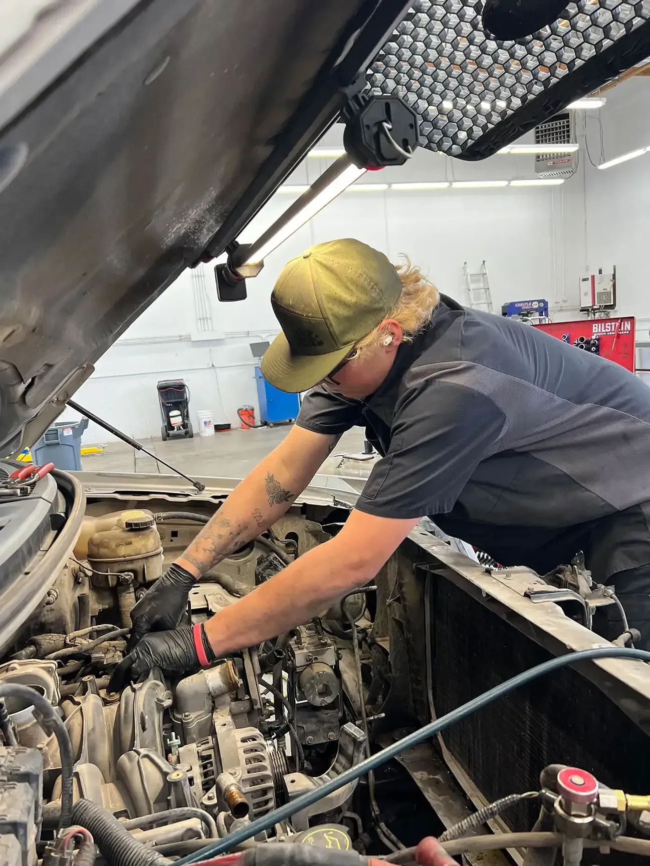Mechanic Working on a Car | SGT Automotive
