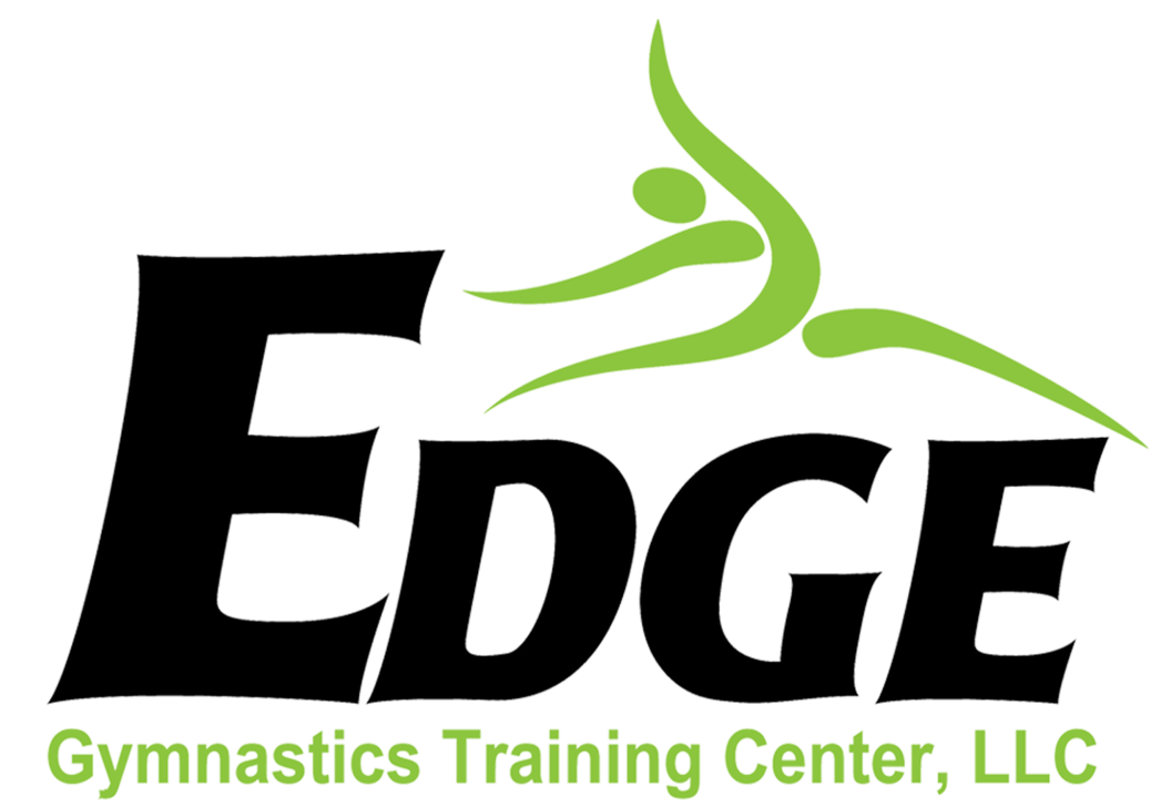 The logo for edge gymnastics training center llc