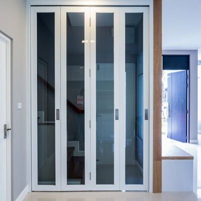 Modern interior with folding door - Building specialty products in Blackwood, NJ