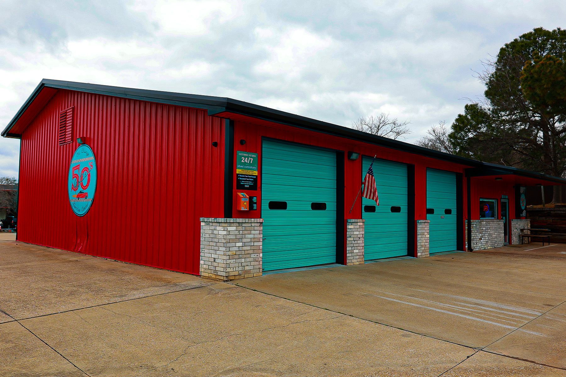 The front of our vehicle repair shop