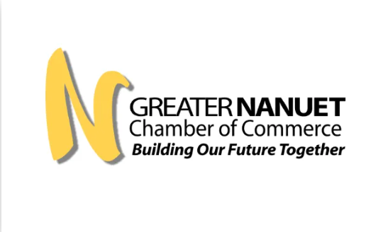 The logo for the greater nanuet chamber of commerce building our future together