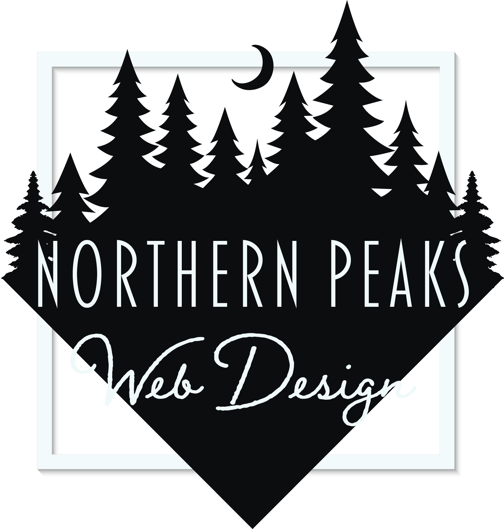 Logo Crewneck Northern Peaks Co Handmade