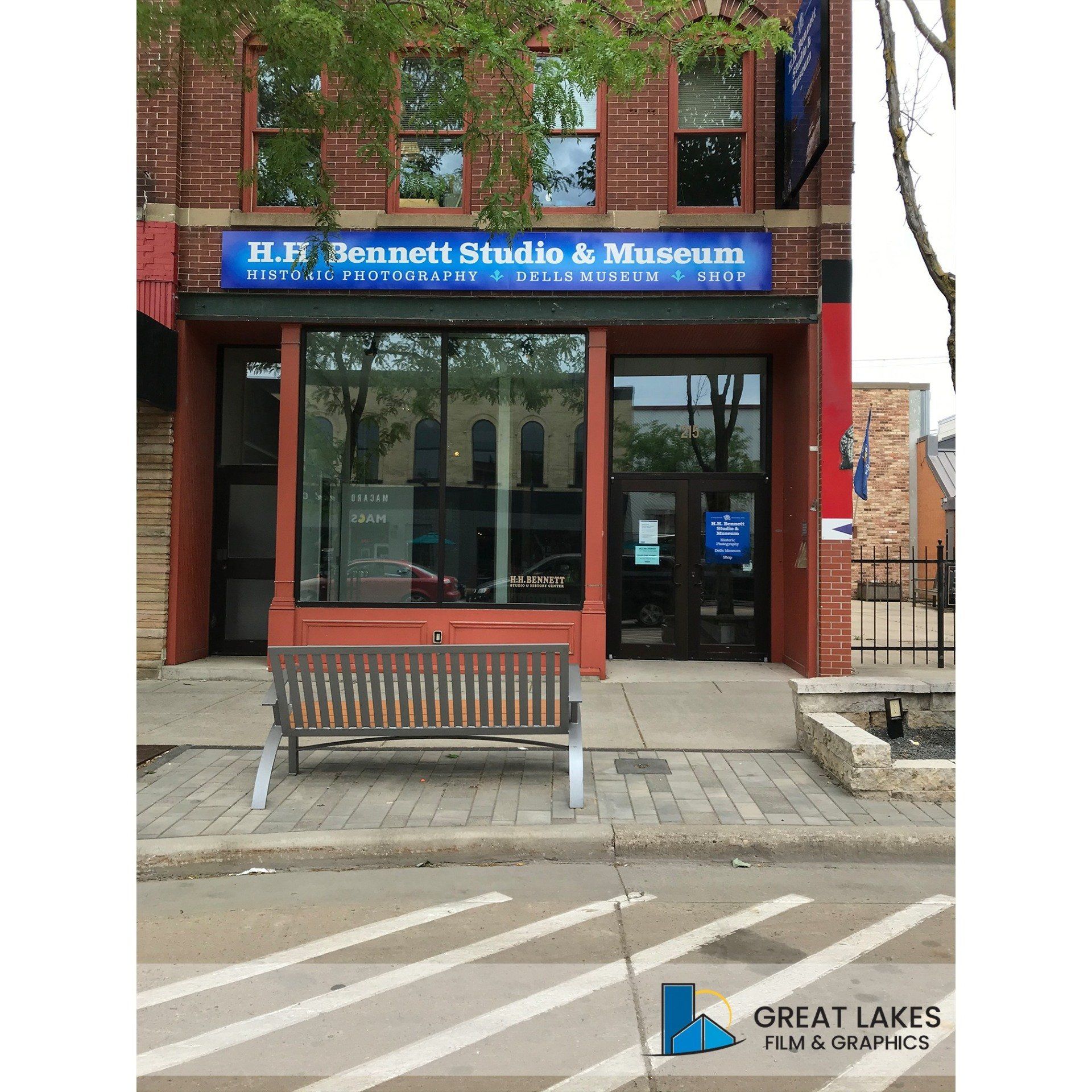 commercial window film installation