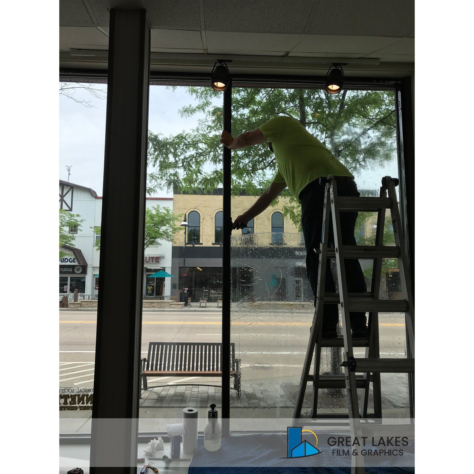 commercial window film installation near me