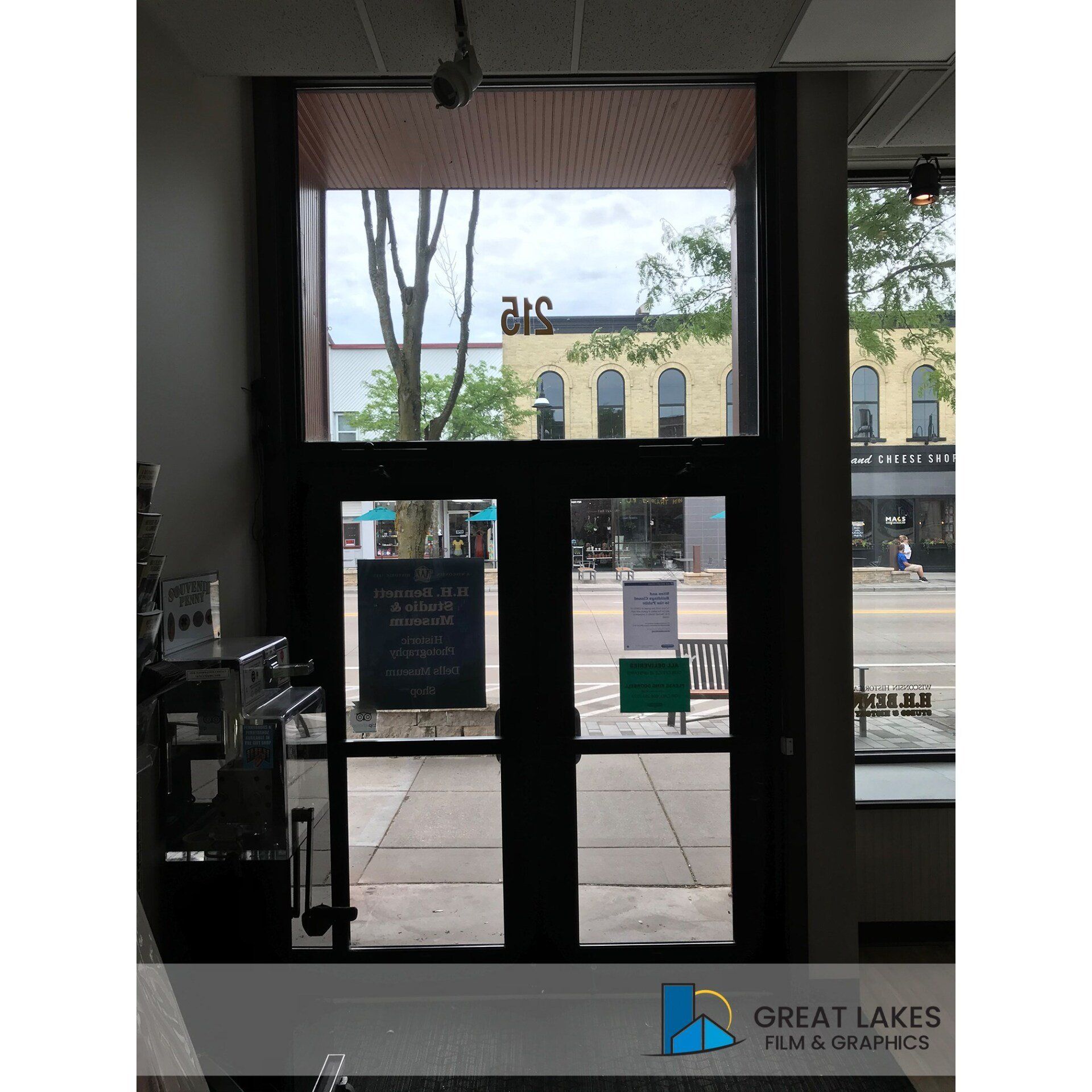 commercial window film installation Madison WI