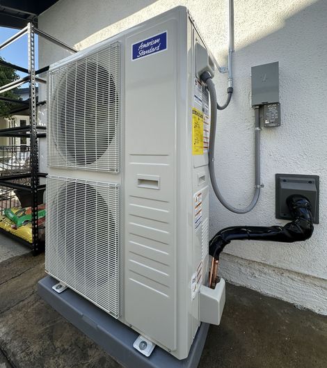 American Standard Gold Series AC system for residential ac installation service in Southern California