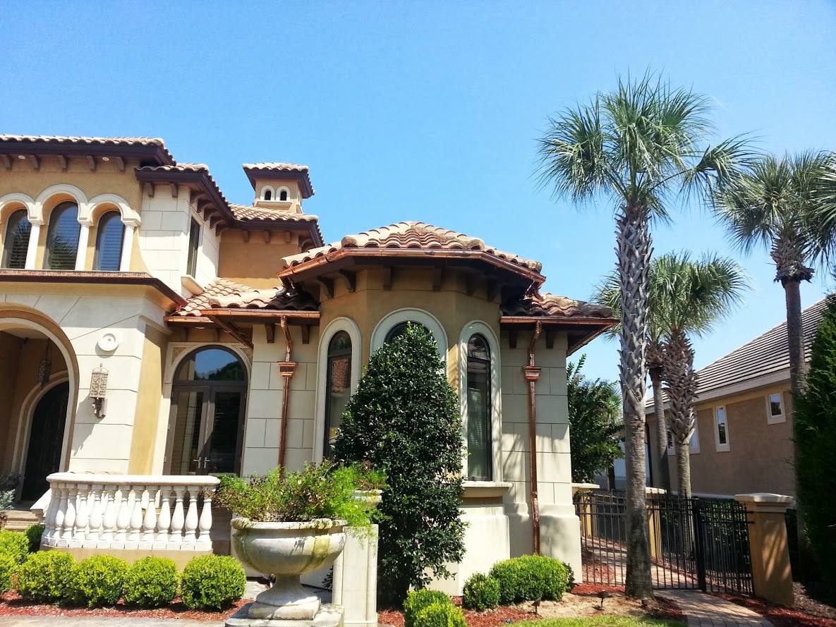 Modern House — Ft. Walton Beach, FL — Architectural Gutter Systems