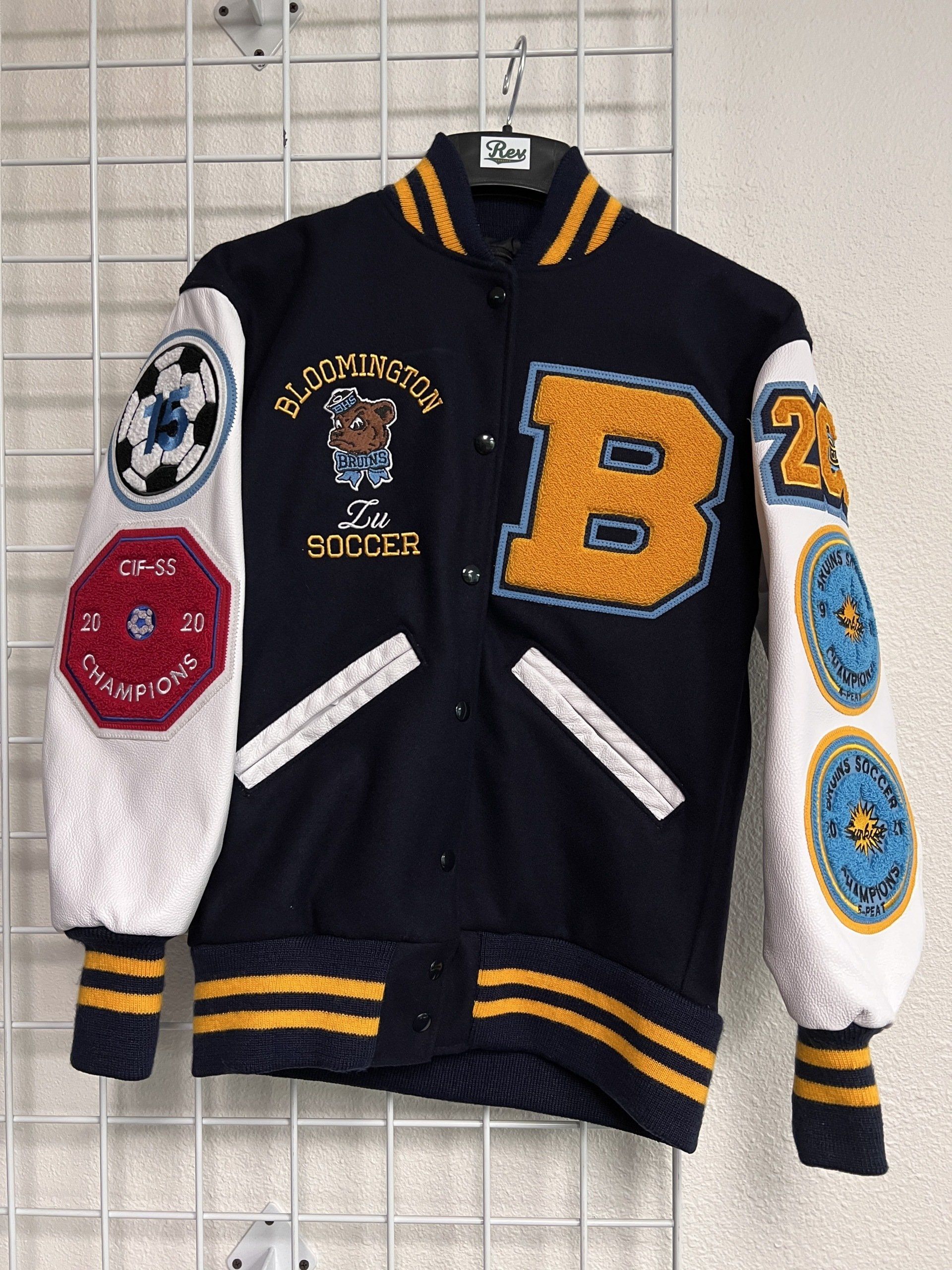 Custom Varsity Jackets | San Dimas, CA | Rev Varsity