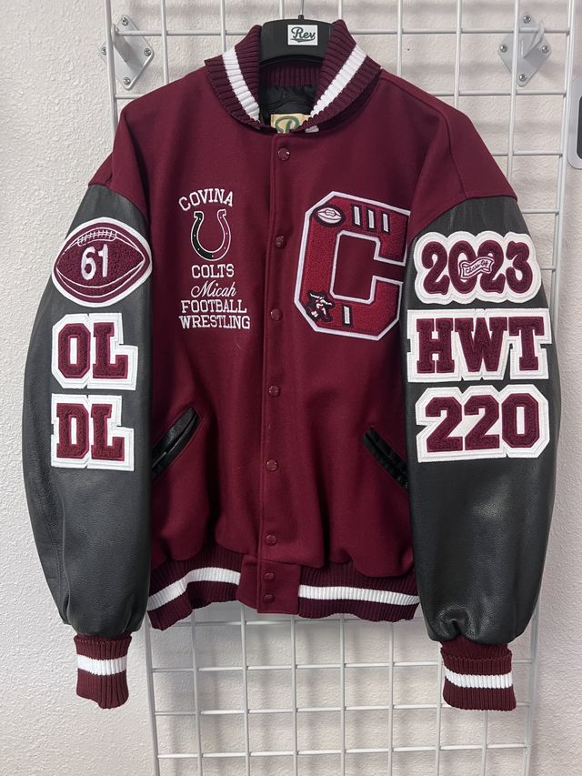 All Over 00 Placement Varsity Jacket