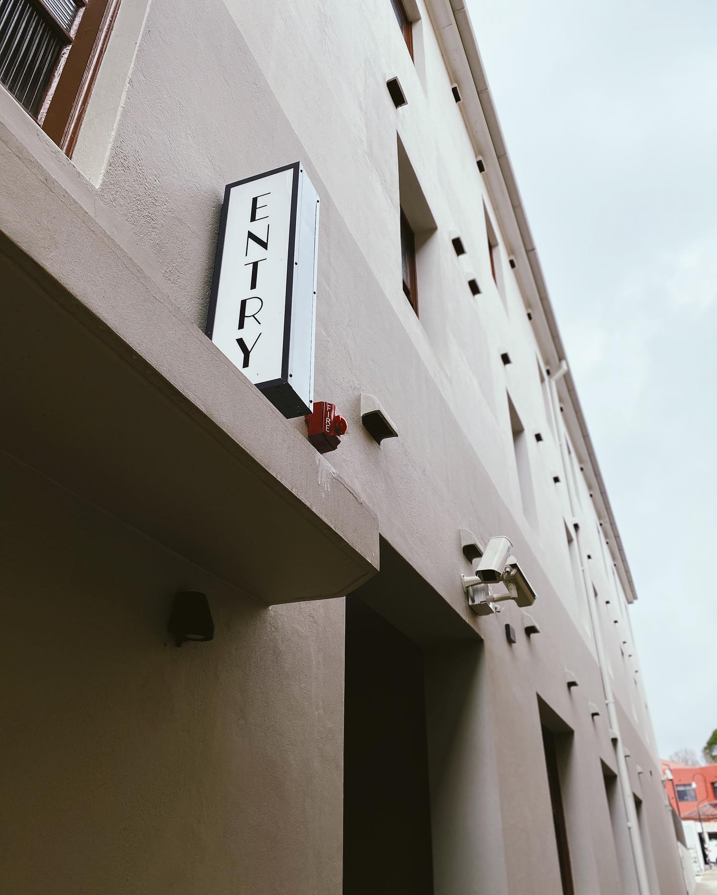 Building with security camera — Security Systems in Armidale, NSW