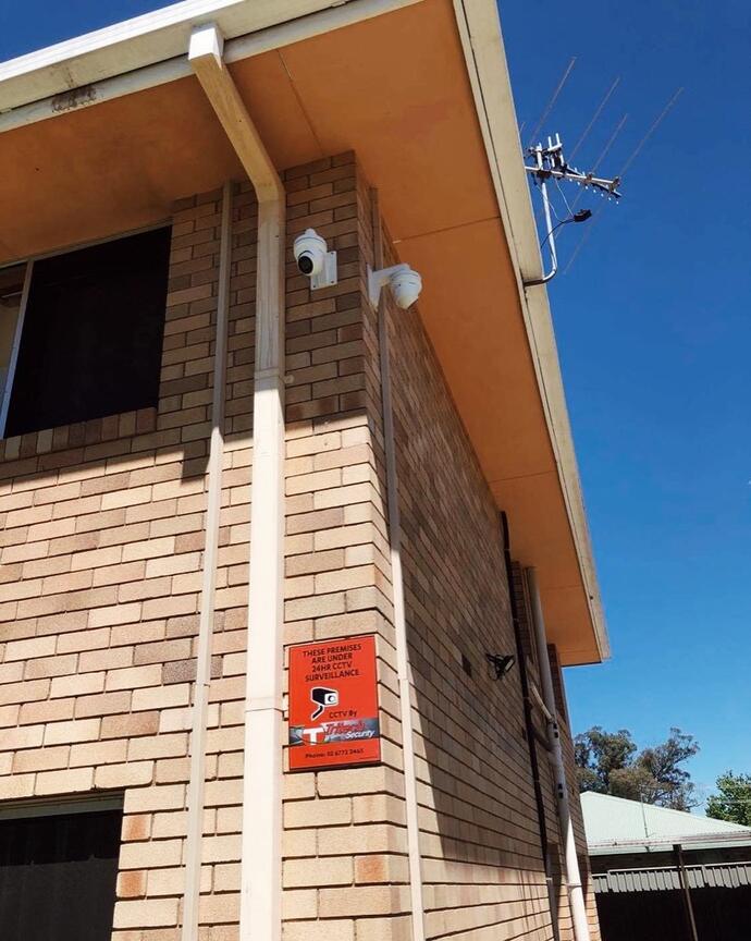 Outdoor with CCTV — Security Systems in Armidale, NSW