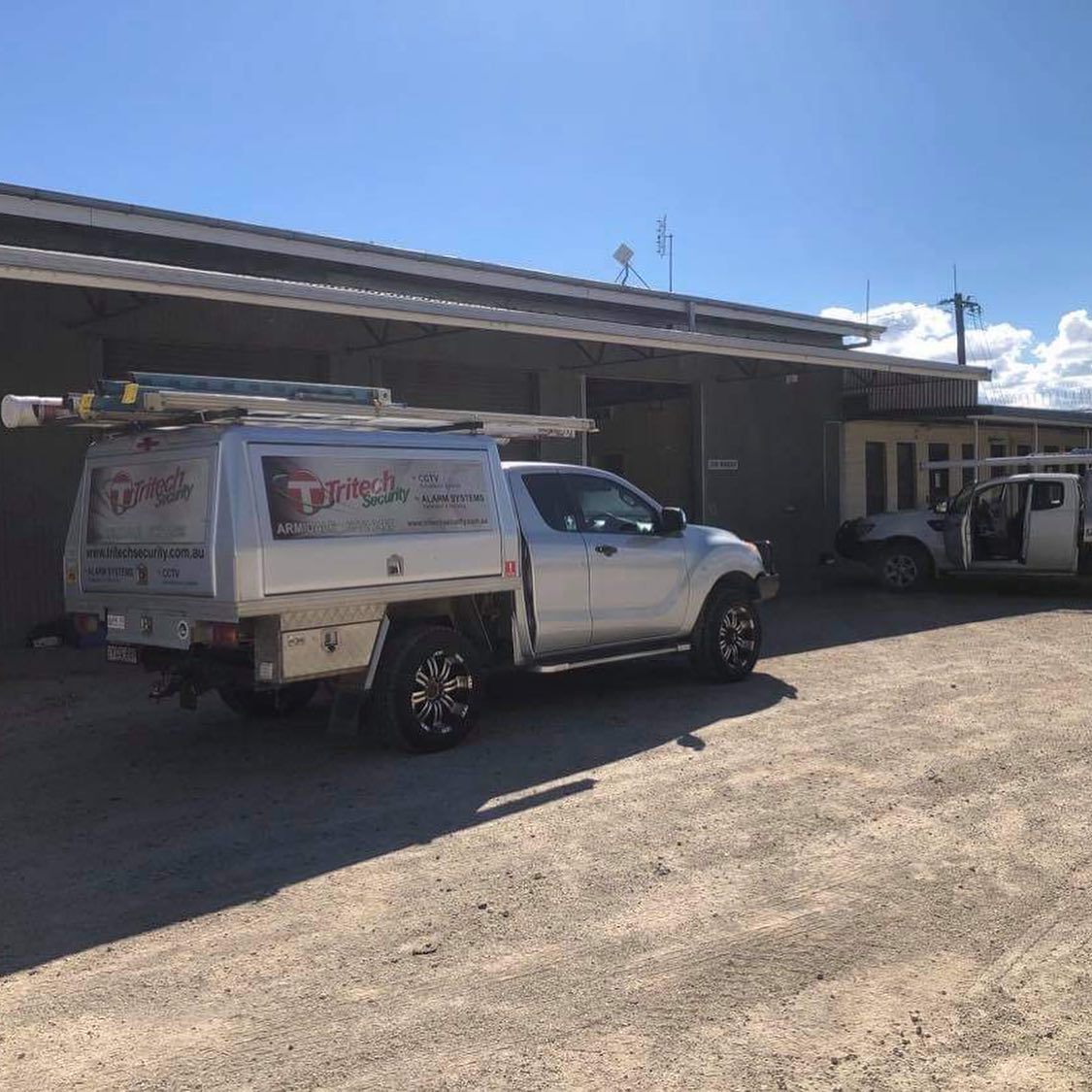 Security van parked— Security Systems in Armidale, NSW