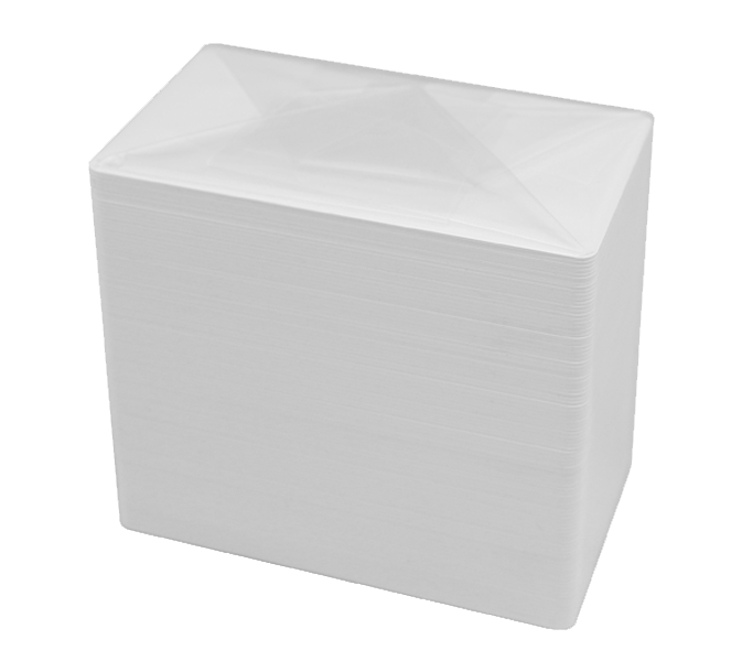 Blanco Witte Plastic cards