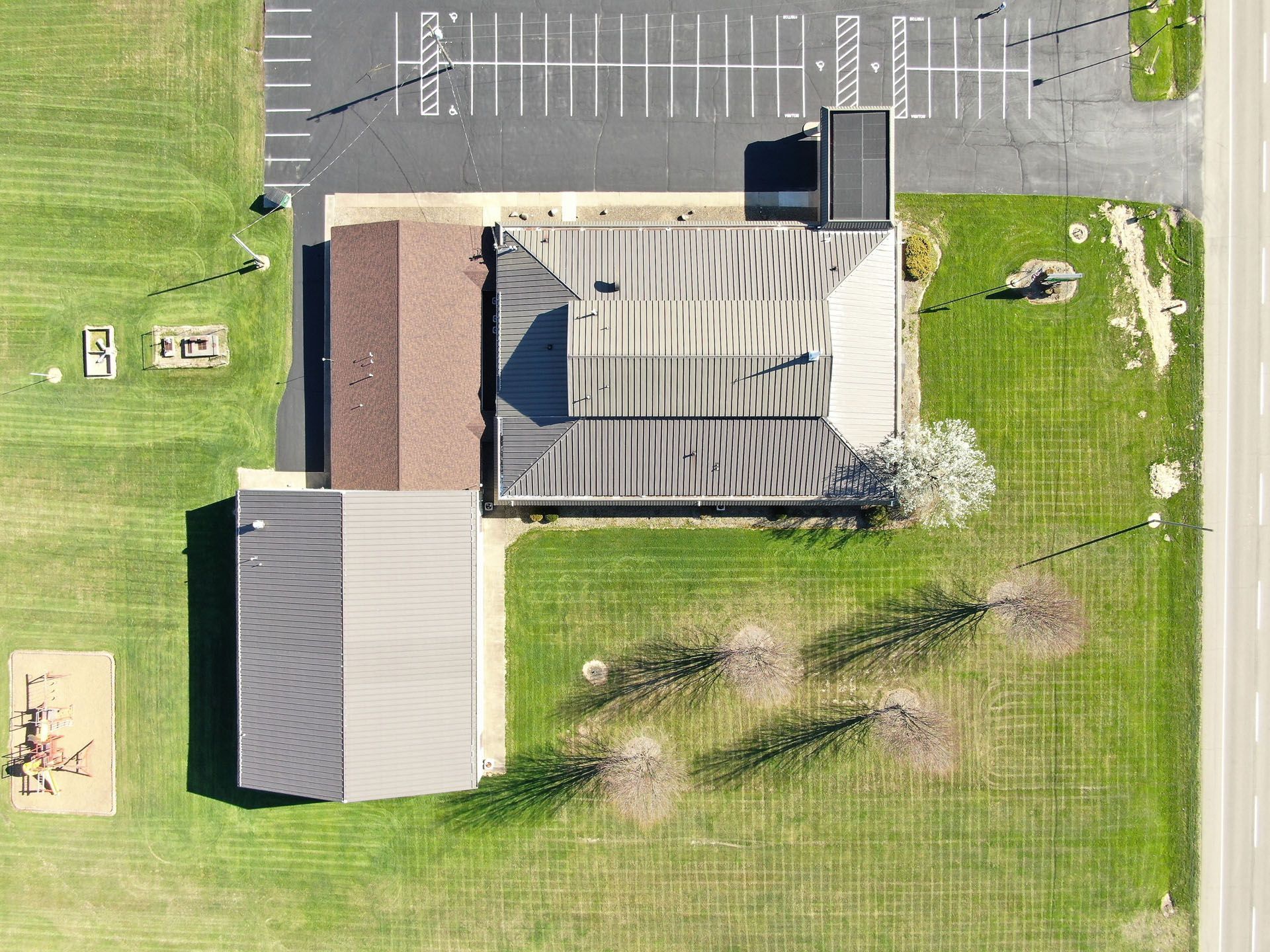 Bailey Road Church aerial view