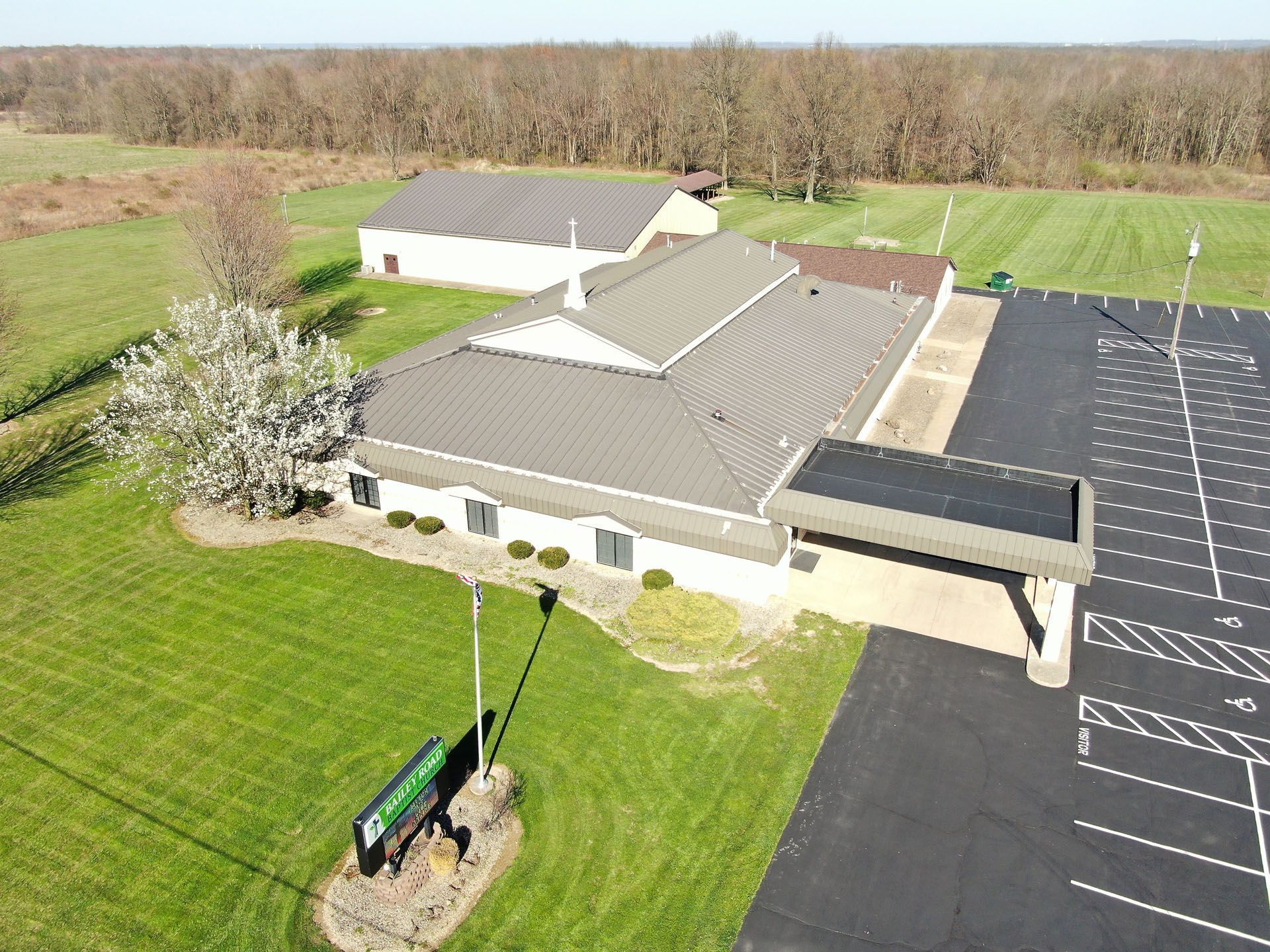 Bailey Road Church top view