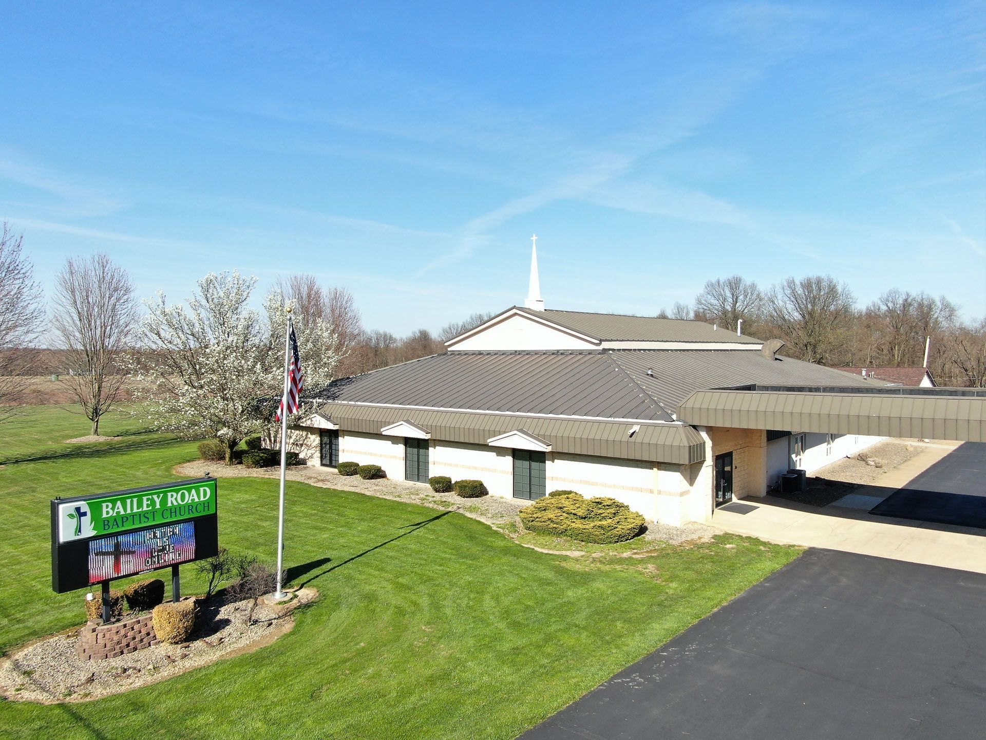 Bailey Road Church sign