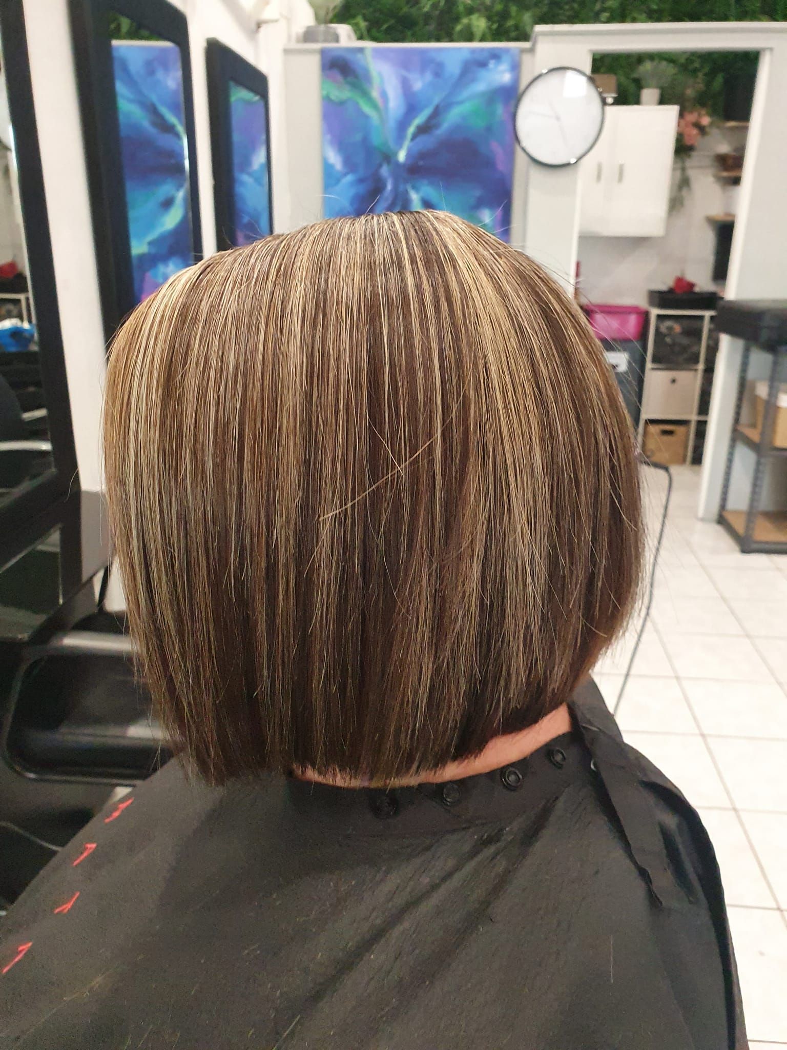 Close-up of a Person's Bob Haircut — ClaireAbella Hair Studio In Kariong, NSW