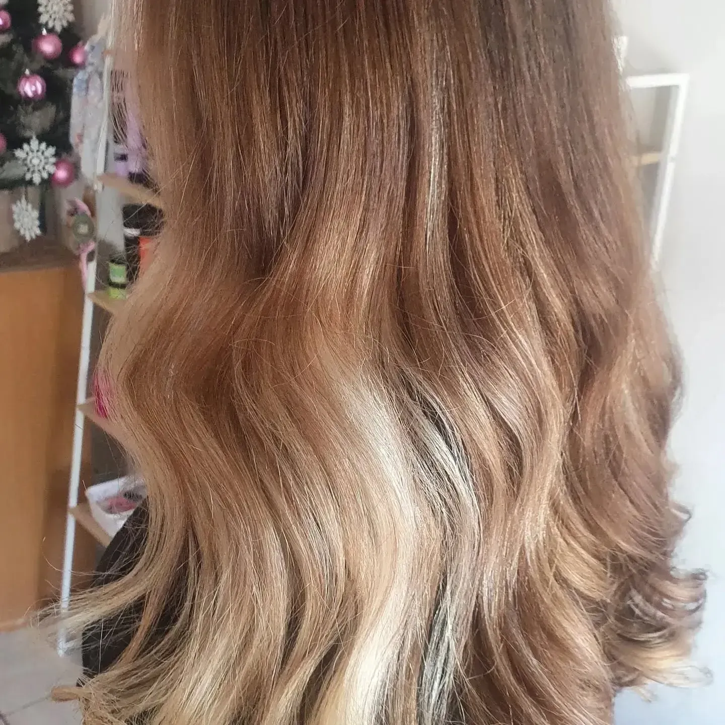 Long Wavy Light Brown Hair With Blonde Highlights — ClaireAbella Hair Studio In Kariong, NSW