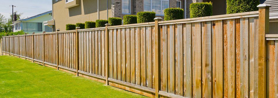 Superior timber fencing