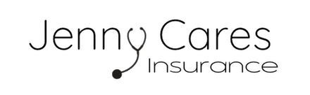 Jenny cares insurance logo on a white background