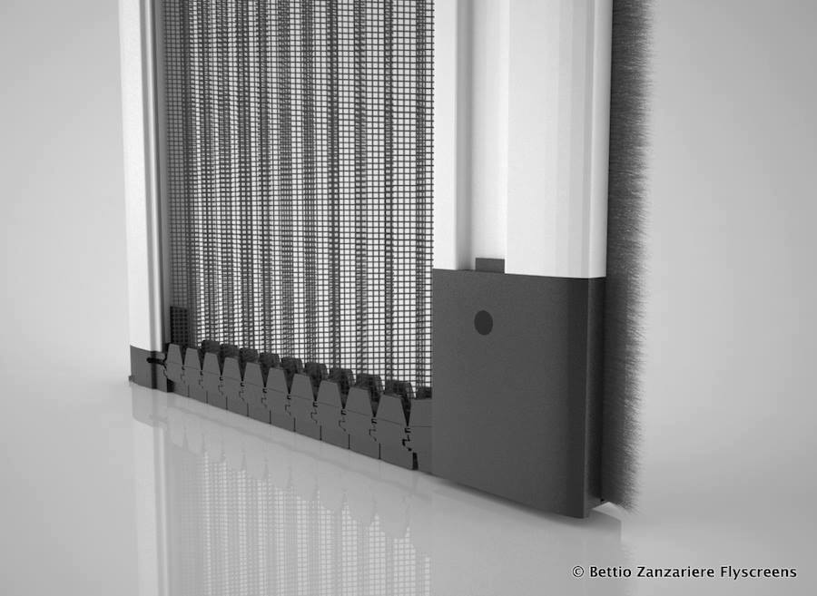 dettaglio zanzariera scorrevole