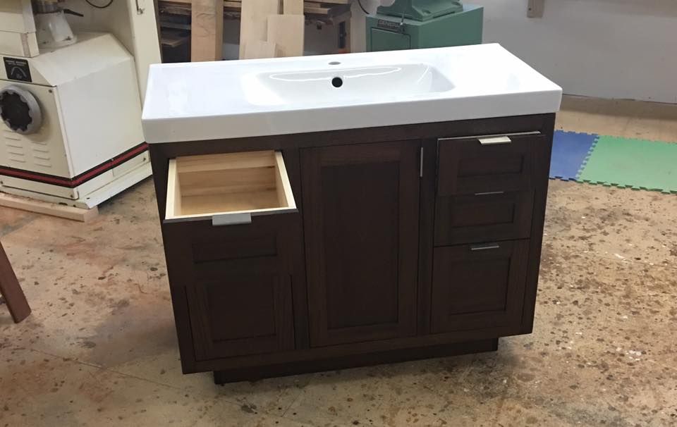 Beautiful Bathroom Vanity — Malden Bridge, NY – Pitkin Co. Refinishers