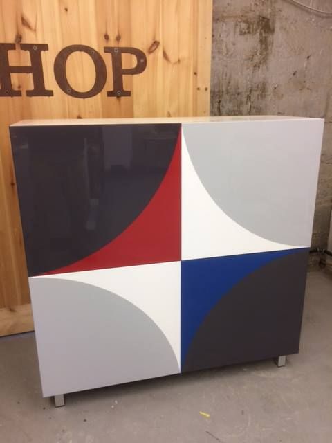 Colorful Cabinet — Malden Bridge, NY – Pitkin Co. Refinishers