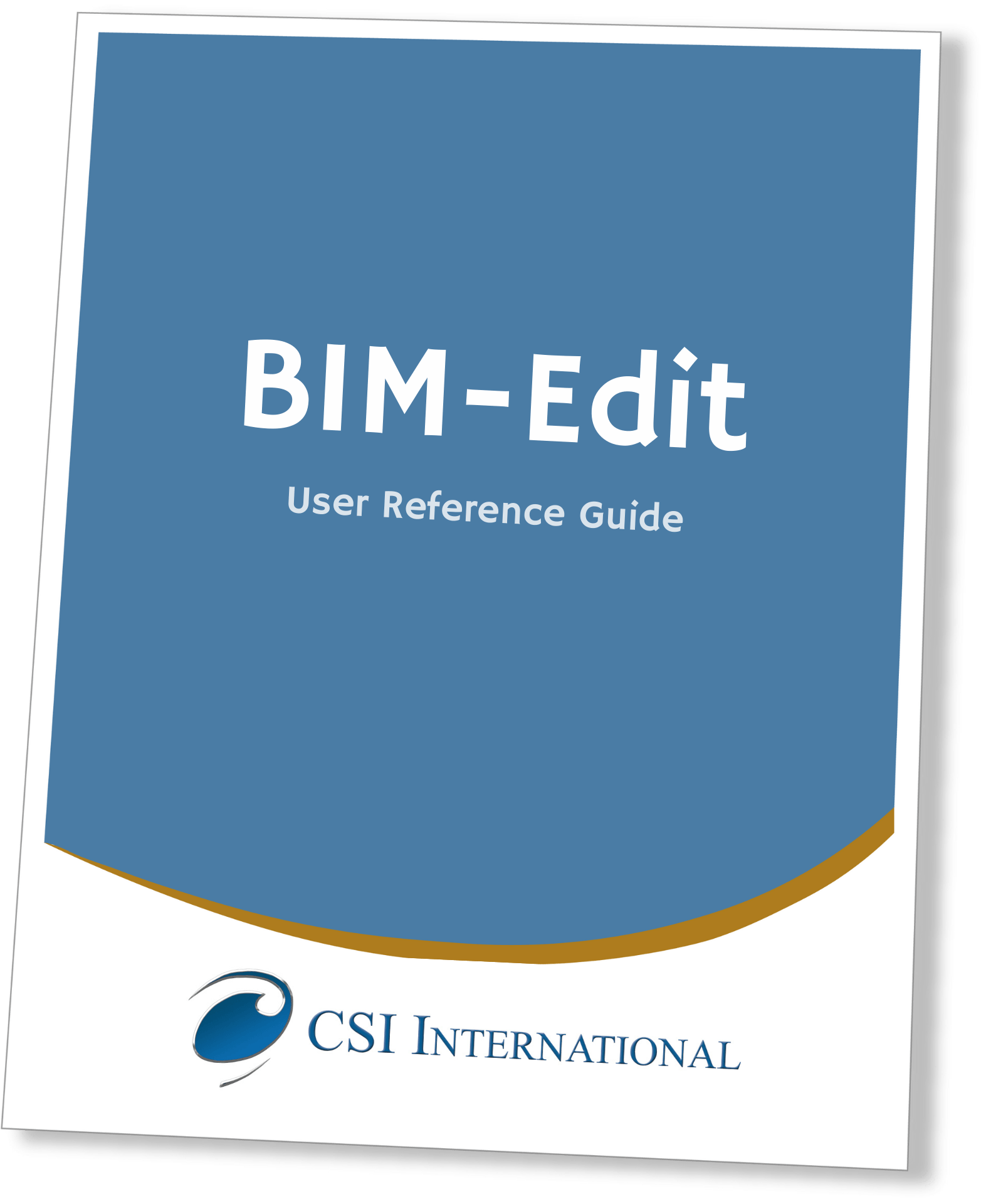 BIM-Edit 5.7 User Reference Guide