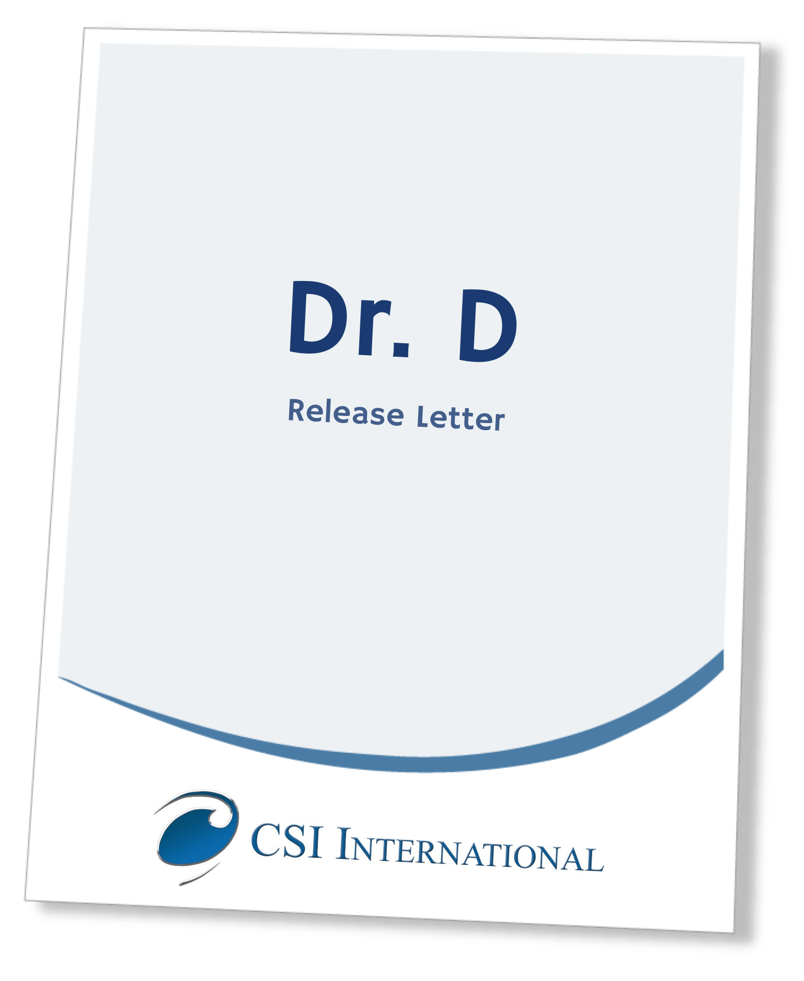 Dr D 6.8 Technical Release Notes