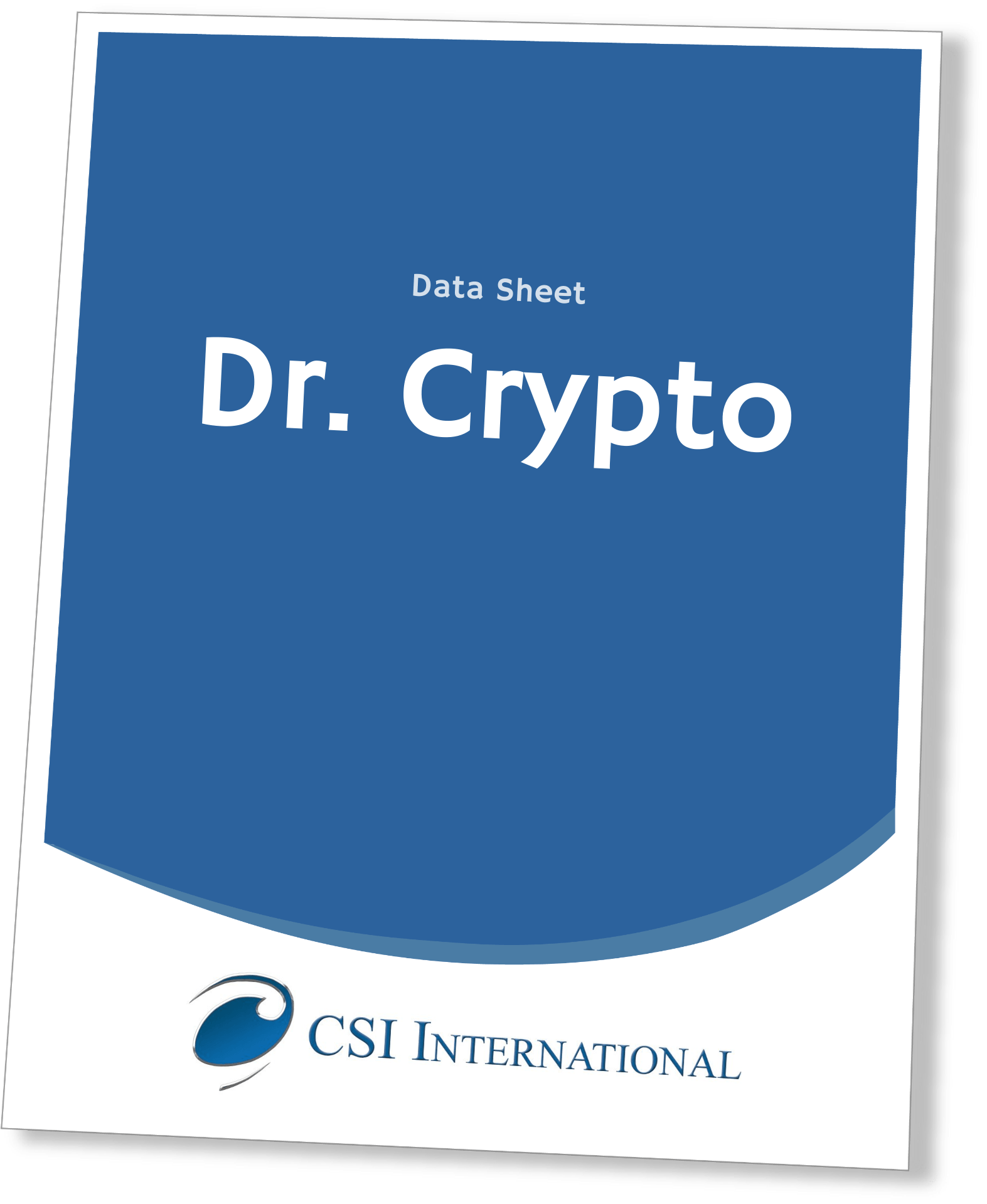 Dr Crypto Data Sheet