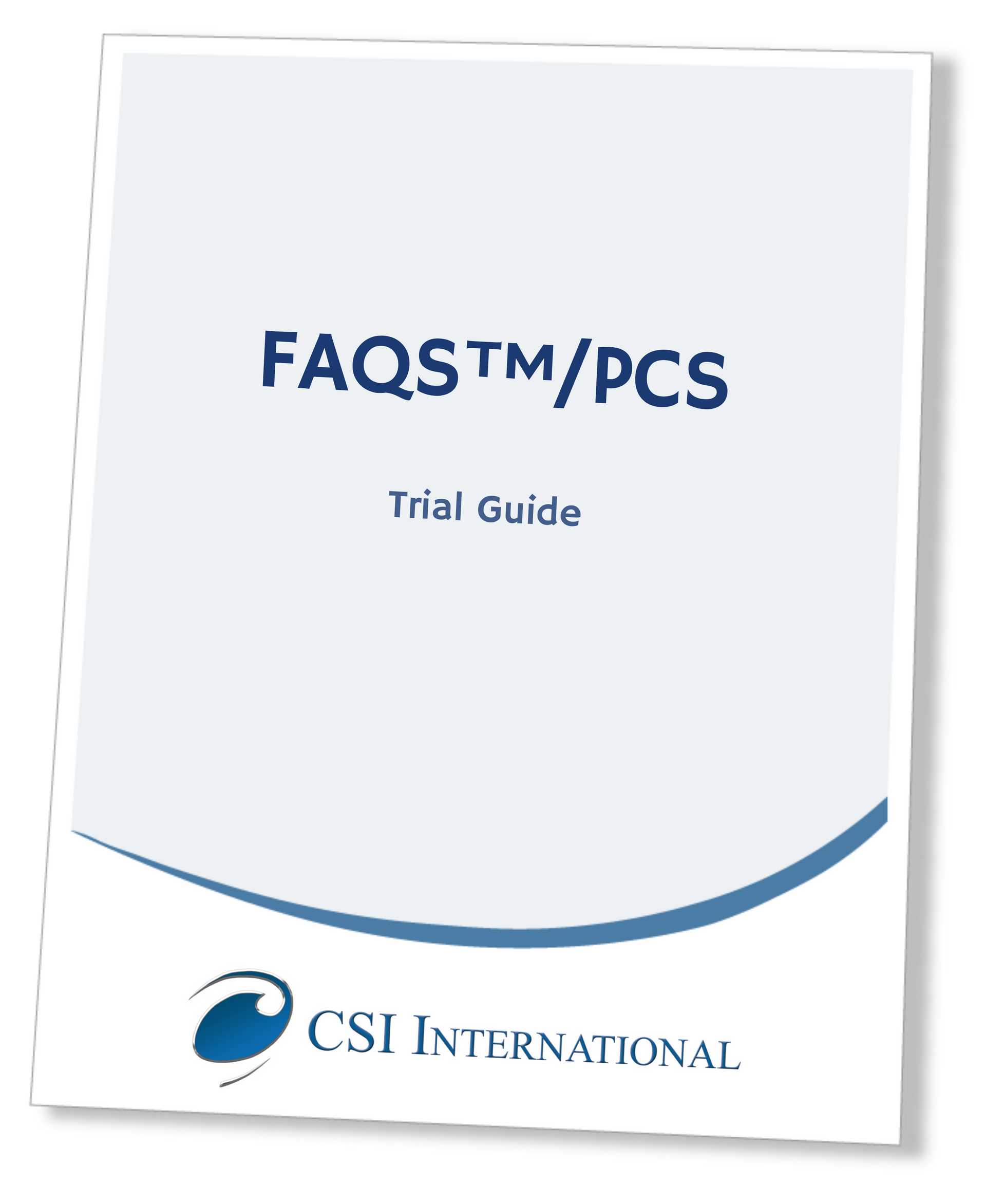 BIM-FAQS/PCS 5.3A Trial Guide