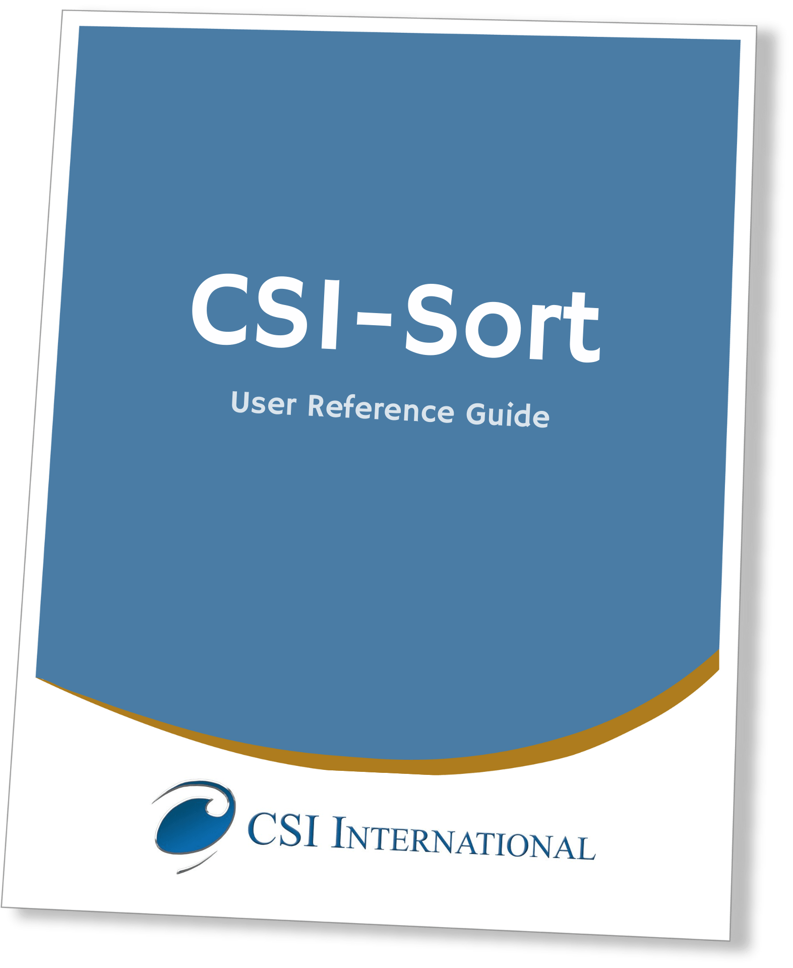 CSI-Sort 2.01 User Guide
