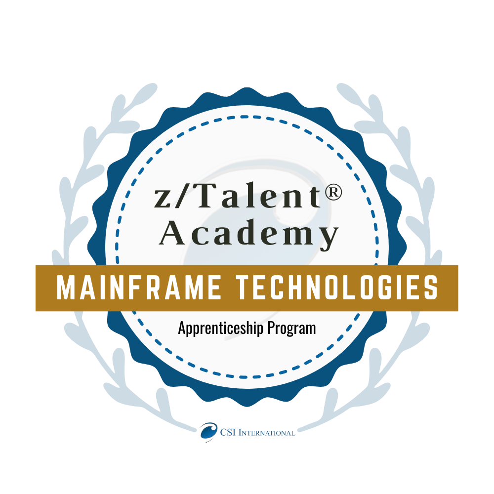 CSI's z/Talent Academy Apprentice Program Badge