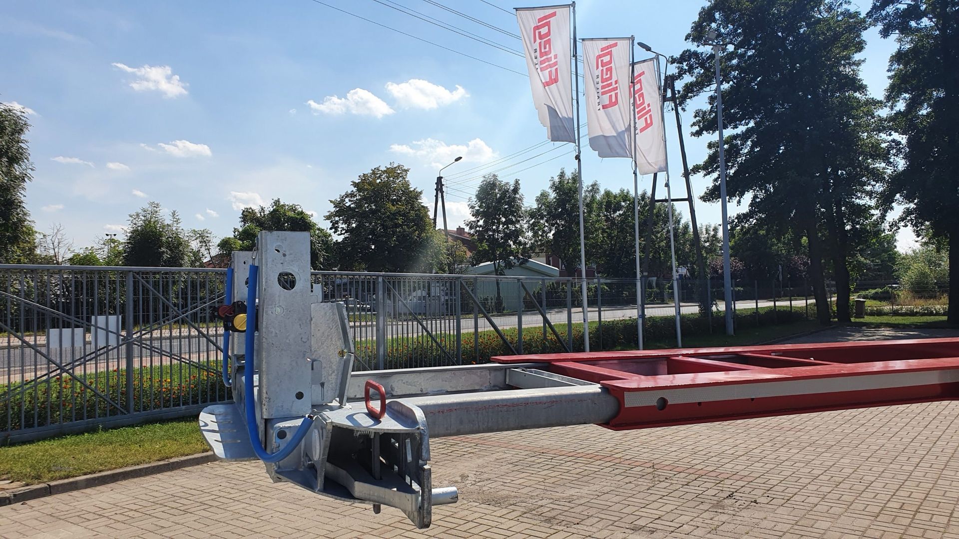 Priekinių puspriekabių aukščiai