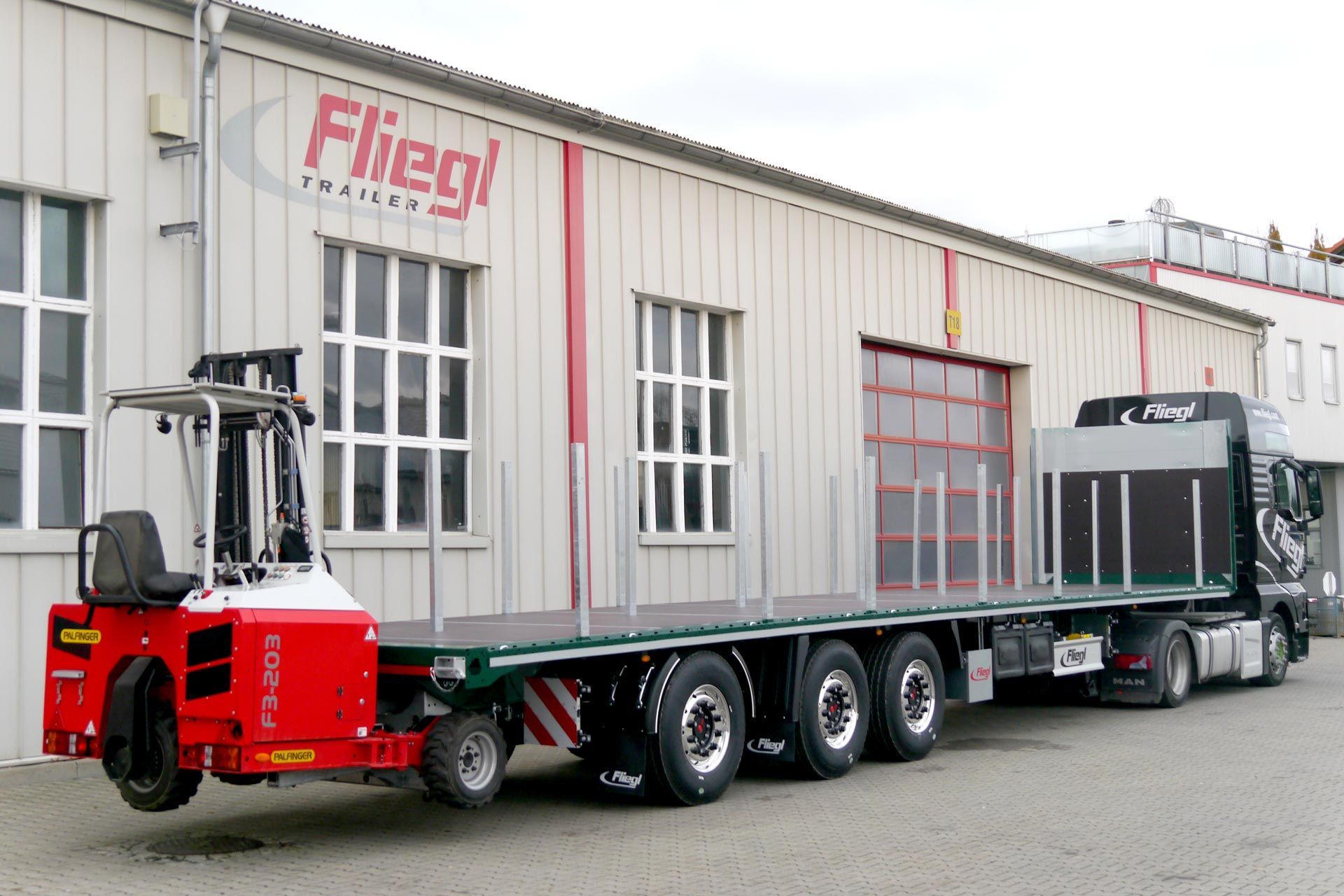 Fliegl platforma