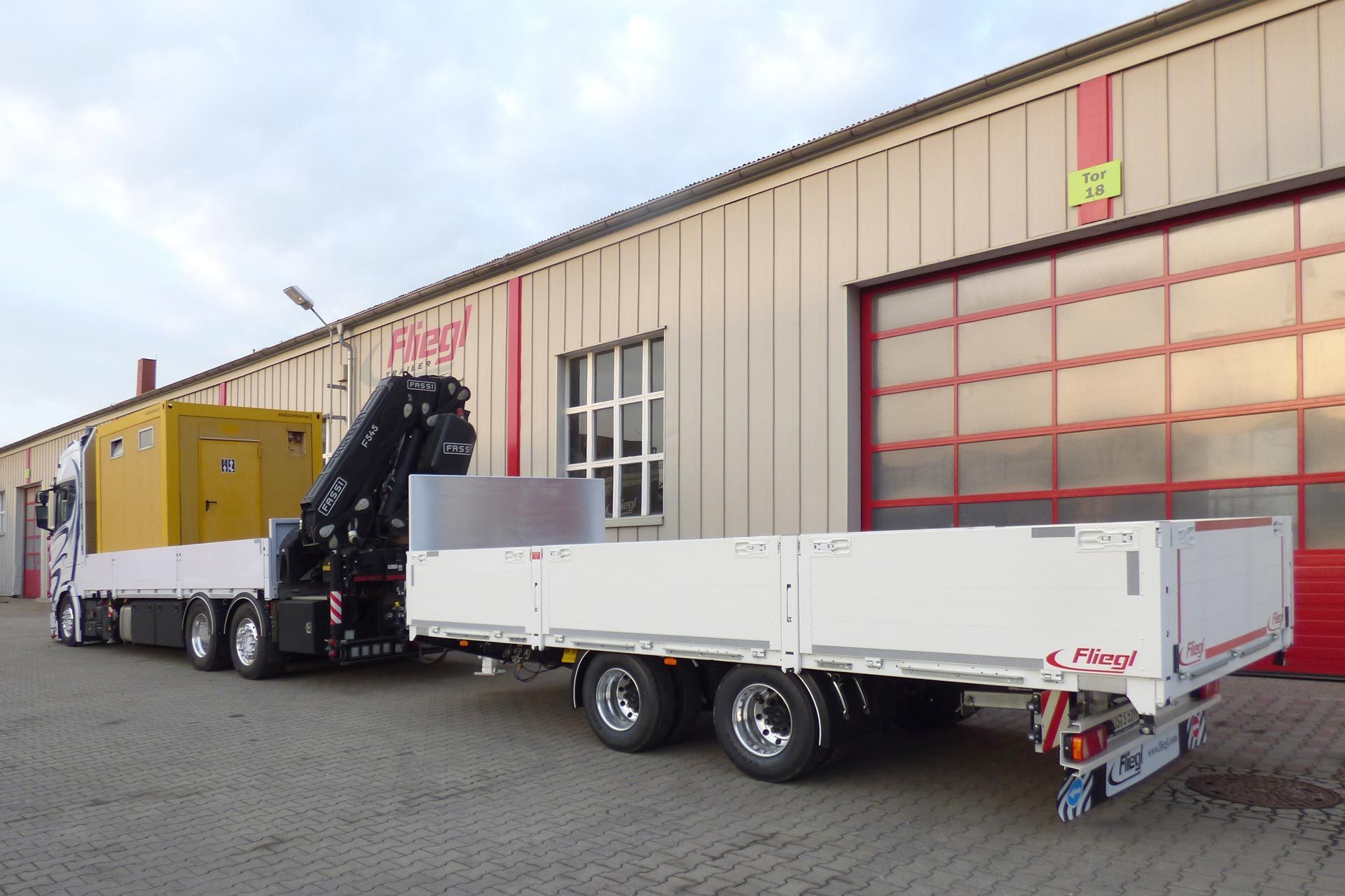 Fliegl ZPS platforma