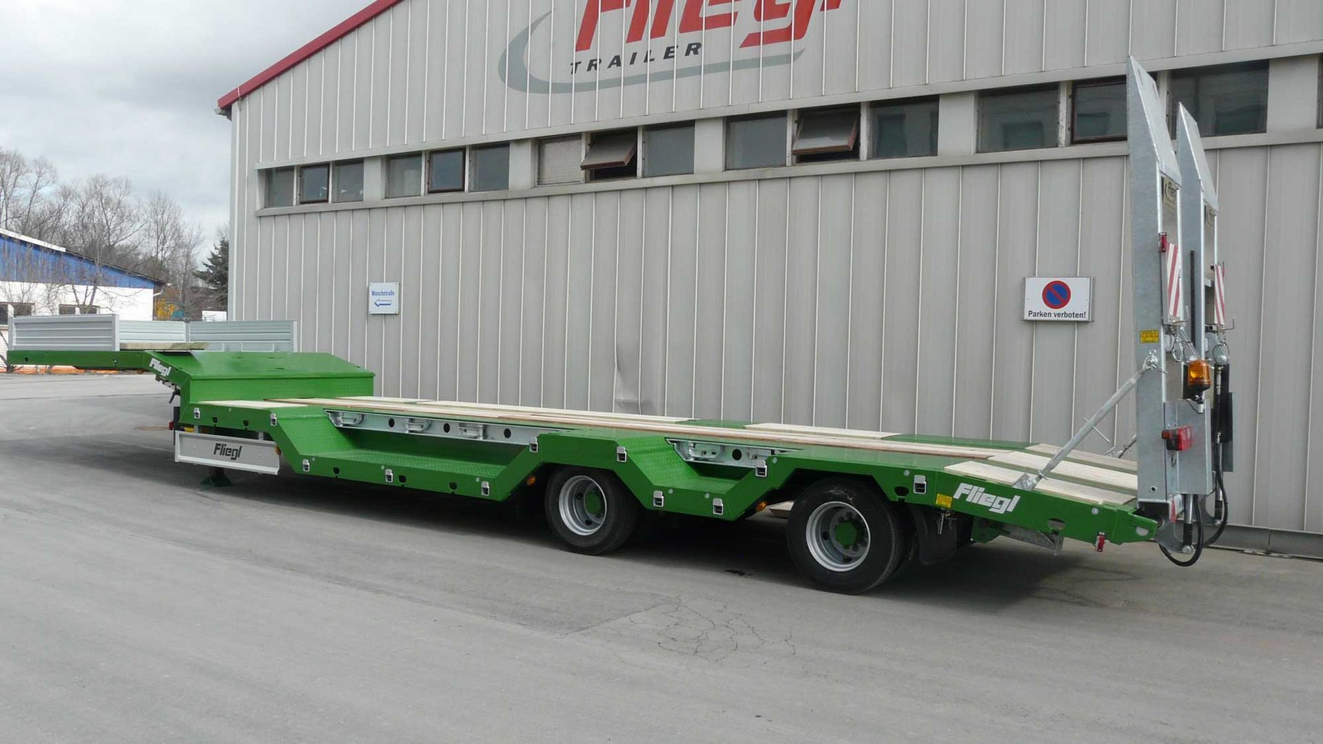 2-ašių puspriekabė