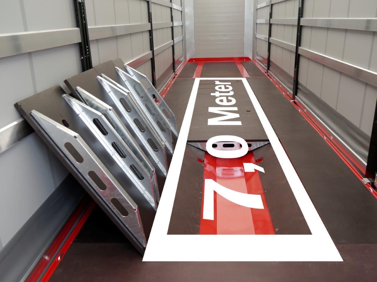 Standartinis griovio ilgis 7 m