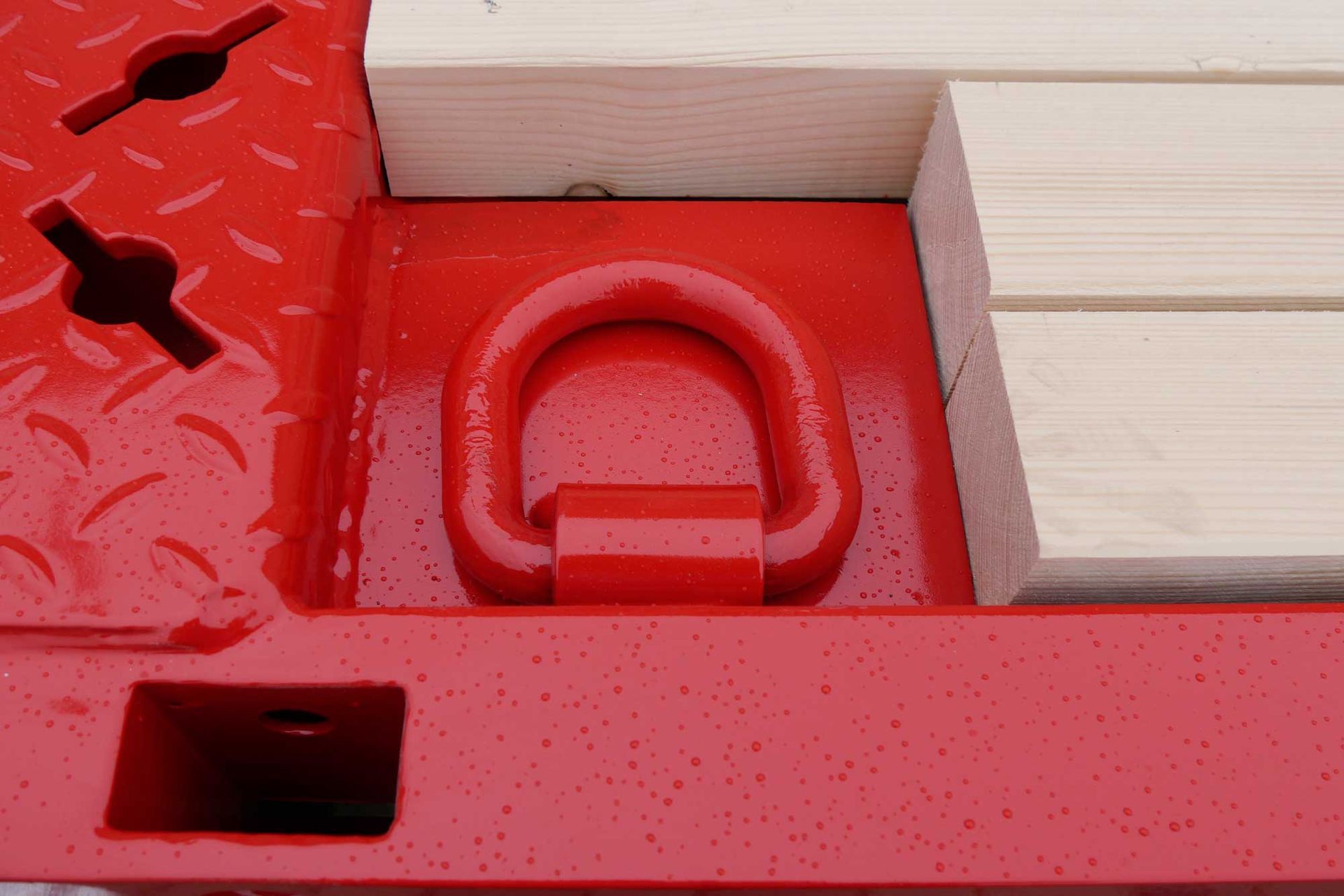 Krovinio tvirtinimo taškai