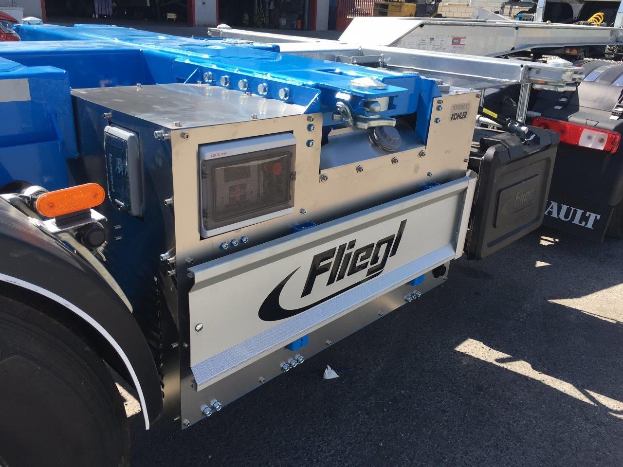 Sumontuotas elektros generatorius