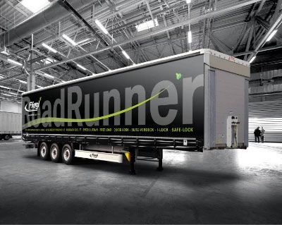 Užuolaidinės puspriekabės