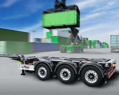 Konteinerinės puspriekabės