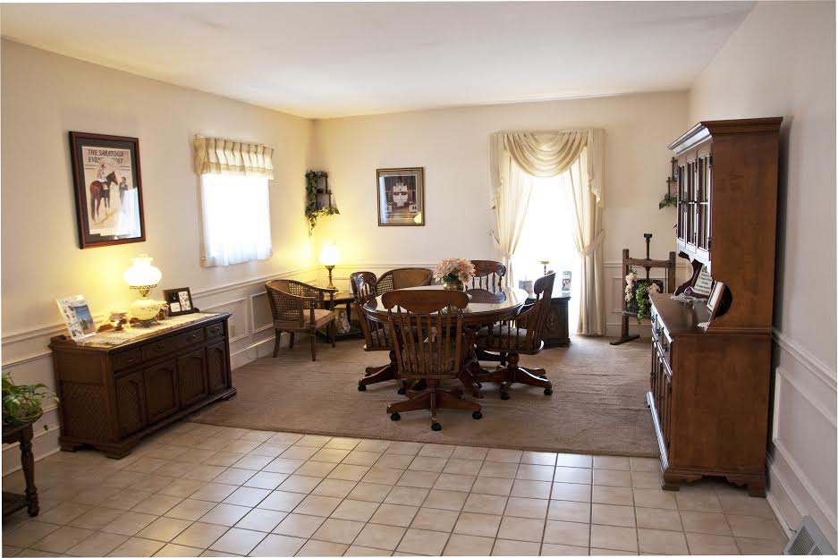 Conference room in Philip J. Brendese Funeral Home