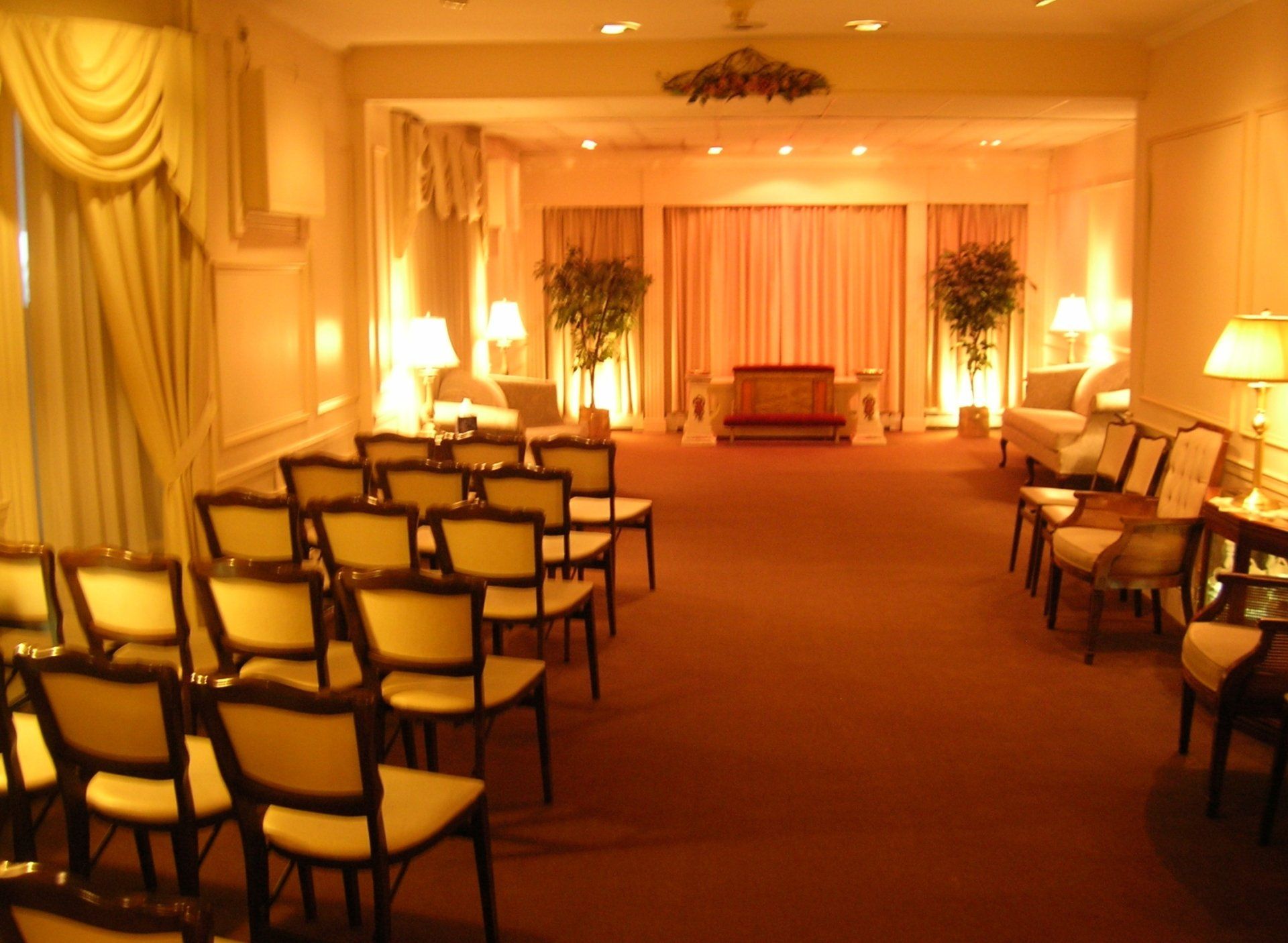 The Rose Room in Philip J. Brendese Funeral Home