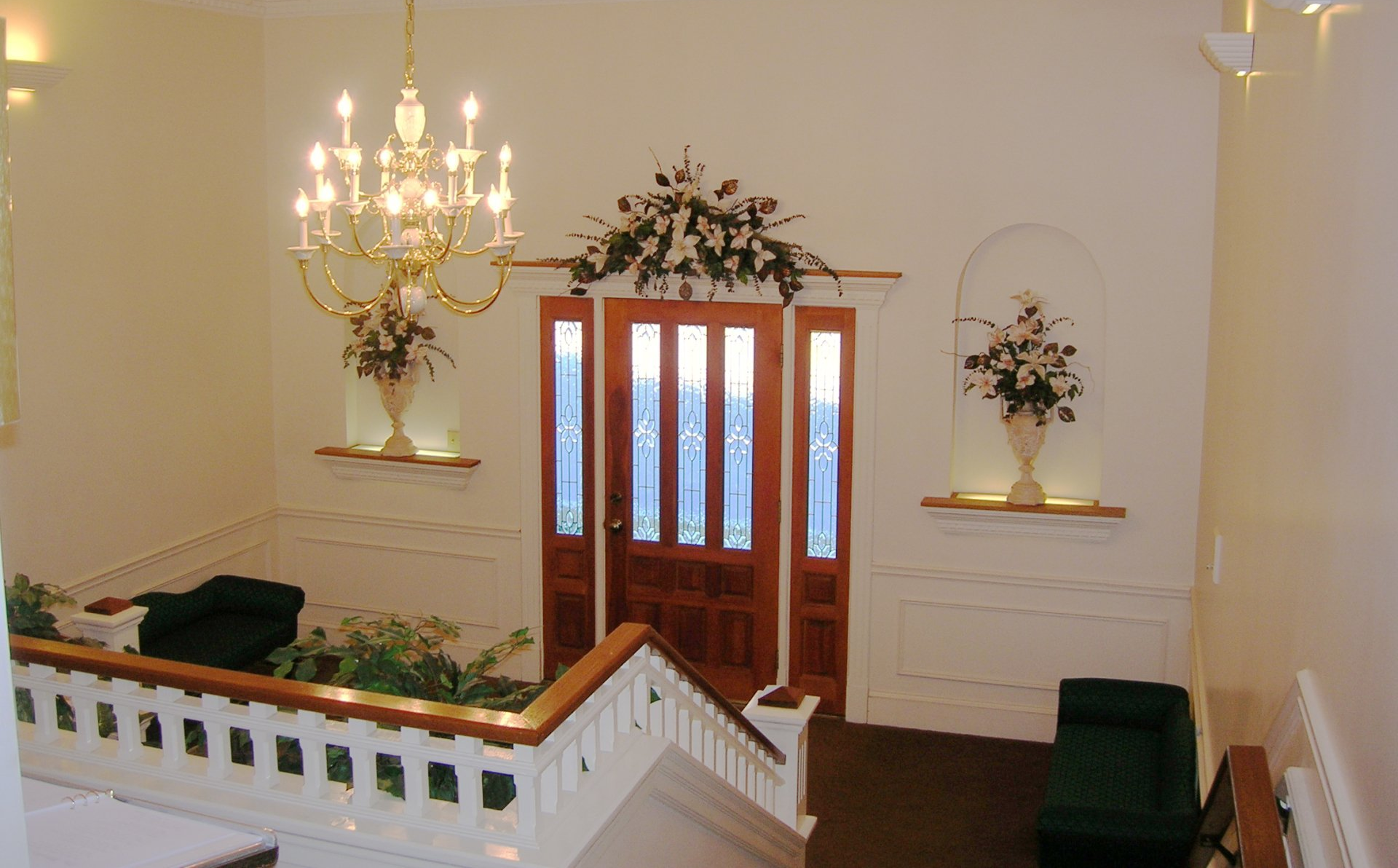 Foyer of Brendese Funeral Home in Clifton Park NY