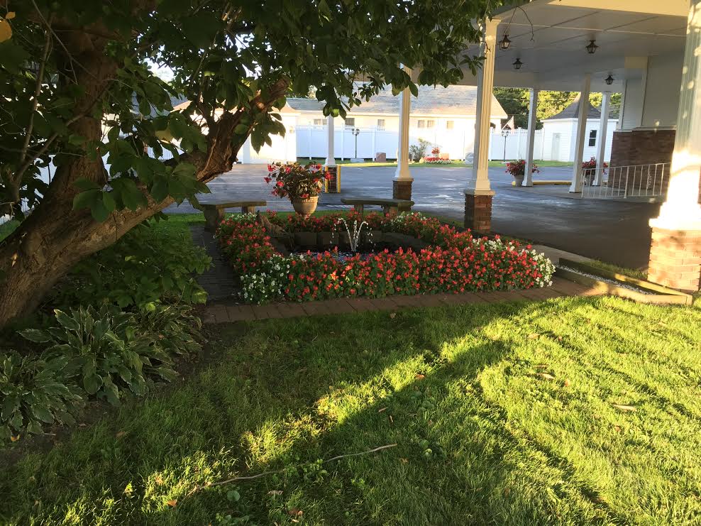 Pond & Garden Near Our Local Funeral Home