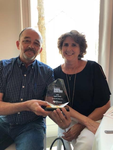 2018 Small Business Award Winner at Bentonville Glass Inc in Bentonville, AR