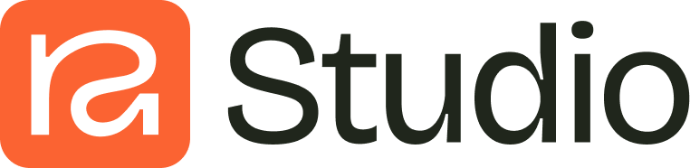 the word ranch is written in yellow letters on a white background .