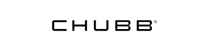 The Chubb logo with the word "CHUBB" in black, sans-serif font, on a white background.
