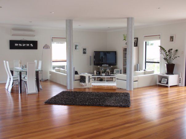 Tallwoods Living Room and Dining Table - Barry Pfister Builder In Forster, NSW